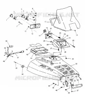 CAPOT WIDETRAK LX 0952064 and  EUROPEAN WIDETRAK LX E952064 (4928942894A010)
