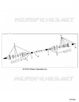 SYSTEME DE TRANSMISSION, FRONT HALF SHAFT