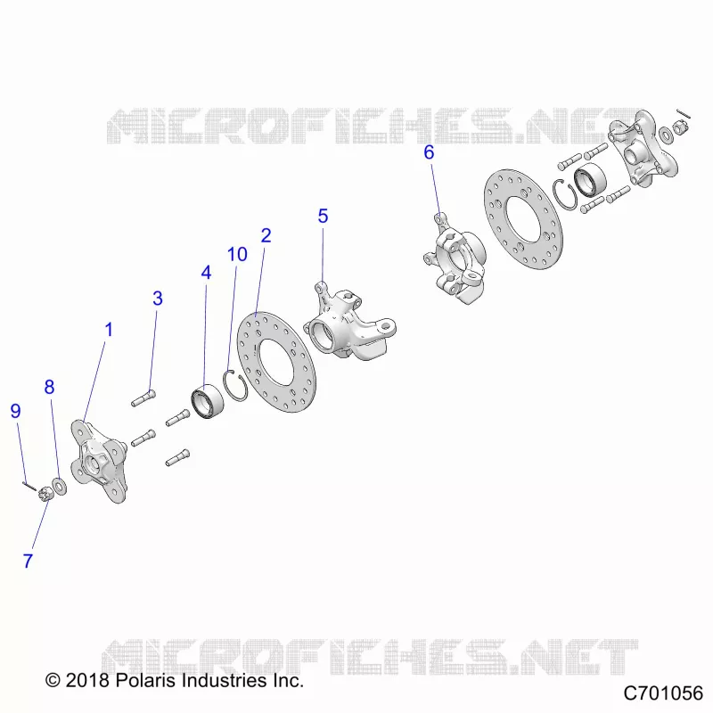SUSPENSION AVANT CARRIER AND HUB