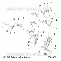 TRIANGLES SUSPENSIONS AVANT 