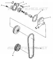 POMPE A EAU 440 E942760 and 440 SKS E942560 (49273927390034)