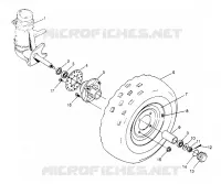 ROUE AVANT Trail Blazer W947221 (4926832683B001)