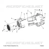 ENGINE, FAN COVER AND CARROSSERIE ET BOITE A GANTS COMP