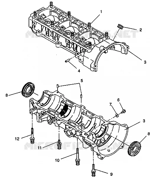 CARTERS MOTEUR ASSEMBLY XLT E940767,  XLT SP E940667    XLT SKS E940567 (49274227420032)