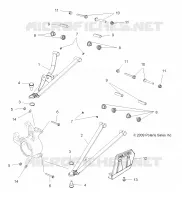 SUSPENSION AVANT A-ARMS