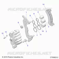FREIN AVANT CALIPER