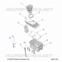 MOTEUR, AIR BOX