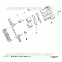 FREIN AVANT CALIPER