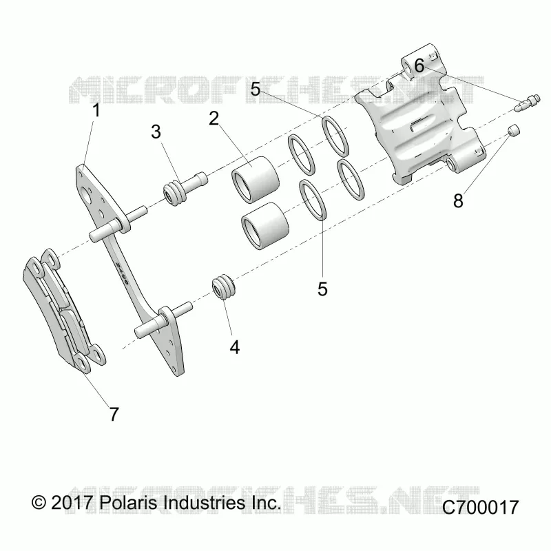 FREIN AVANT CALIPER