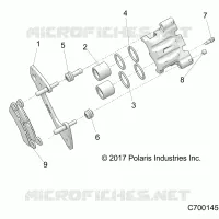 FREIN ARRIERE CALIPER