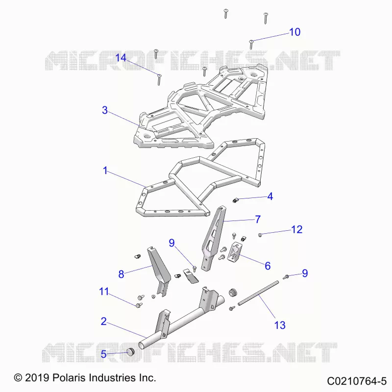 CARROSSERIE ARRIERE RACK