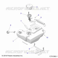 SYSTÃˆME D'ALIMENTATION, TANK, EVAP