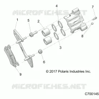 FREIN ARRIERE CALIPER