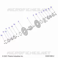 SUSPENSION ARRIERE AXLE