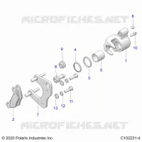 FREIN AVANT CALIPER