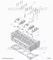 ENGINE, CULASSE