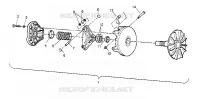 EMBRAYAGE DE TRANSMISSION ASSEMBLY MAGNUM 2X4 W957544 (4926852685B012)