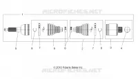 DRIVE TRAIN, TRANSMISSION ARRIERE SHAFT (FROM 8/29/16)