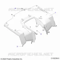 CARROSSERIE ARRIERE CAB