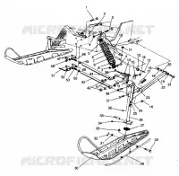 SUSPENSION AVANT AND SKI STORM 0940782 AND STORM SKS 0940582 (4925032503011A)