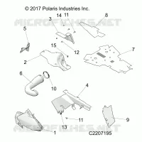 CARROSSERIE / PROTECTIONS THERMIQUE