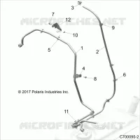 BODY, CARBURANT LINE