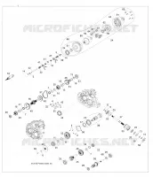 SYSTÈME DE TRANSMISSION, PONT PRINCIPAL INTERNALS