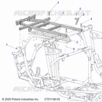 CHASSIS, CARGO FIXATION COFFRE