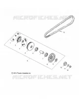 SYSTÈME DE TRANSMISSION, PRIMARY CLUTCH