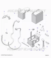 ELECTRICITE, BATTERY/BOX AND CABLES