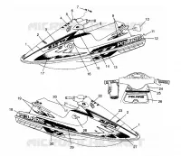 EMBLEMES SLTX B964590 and Intl. SLTX I964590 (4935783578A007)