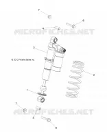 SUSPENSION, AMORTISSEUR AVANT, MOUNTING