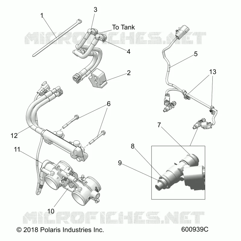 SYSTÃˆME D'ALIMENTATION, RAIL, LINES AND THROTTLE BODY