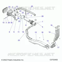 ENGINE, PRISE D'AIR SYSTEM