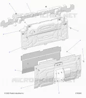CARROSSERIE ARRIERE CLOSEOFF, CENTER PANELS