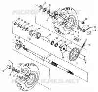 PONT ARRIERE 4X4 250 / W938127 (4924042404029A)