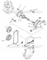 POMPE A EAU Storm 0965782, Storm SKS 0965582,  Euro Storm E965782, Euro Stor (4931593159D003)