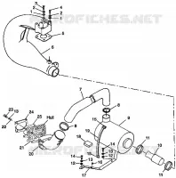 ECHAPPEMENT SL 780 B974088 and Intl. SL 780 I974088 (4940924092B006)