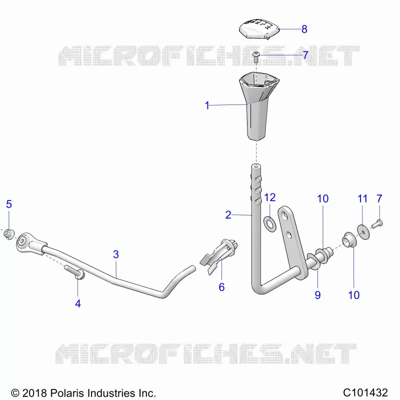 SYSTÃˆME DE TRANSMISSION, GEAR SELECTOR