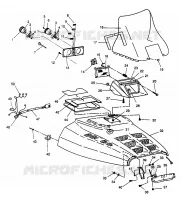 CAPOT WIDETRAK LX 0962064 and EUROPEAN WIDETRAK LX E962064 (4931643164A009)