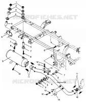 ECHAPPEMENT SPORTSMAN 500 W969244 (4936093609A013)