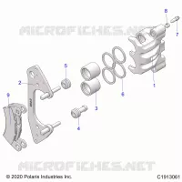 FREIN AVANT CALIPER