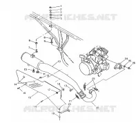 ECHAPPEMENT 6x6 400L, SWEDISH S948740 and  NORWEGIAN N948740 (4926812681008A)