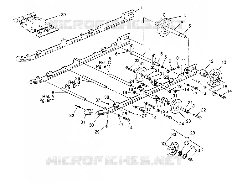 SUSPENSION SPORT TOURING 0950243 AND  EUROPEAN SPORT TOURING E9502 (4928822882B013)