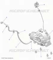 SYSTÃˆME DE TRANSMISSION, FRONT GEARCASE MOUNTING