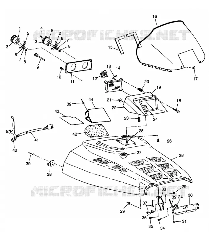 CAPOT 600 RMK 0980958 and EUROPEAN 600 RMK E980958 (4944634463A009)
