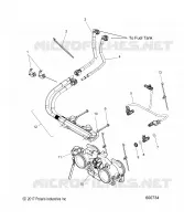 SYSTÈME D'ALIMENTATION, RAIL, LINES AND THROTTLE BODY
