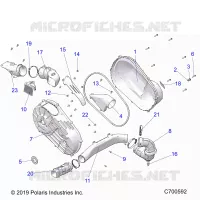 SYSTÃˆME DE TRANSMISSION, CLUTCH COVER AND DUCTING