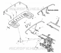 FIXATION PORTE BAGAGES ARRIERE (If Built Before 9/03/01)