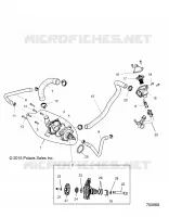 MOTEUR, WATERPUMP AND BYPASS
